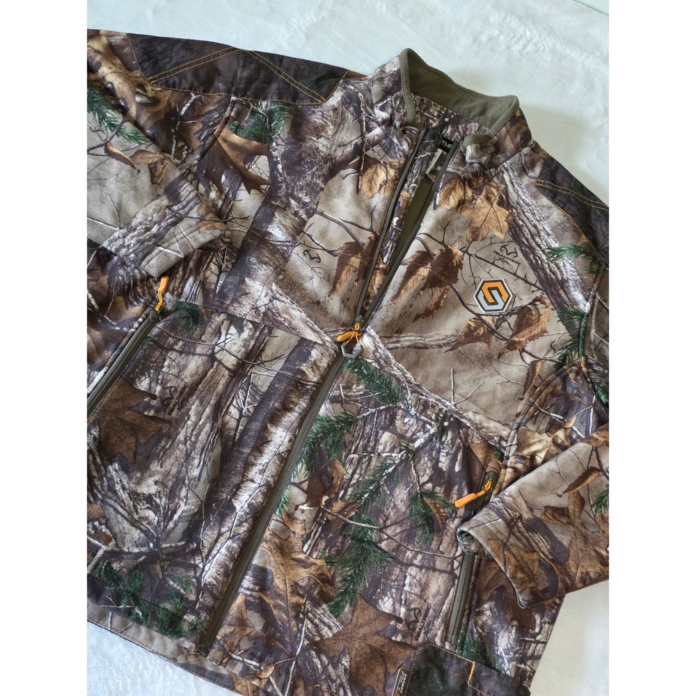 ScentLok Realtree Xtra Camo Carbon Alloy Hunting Jacket Men XL 83515-056 Outdoor